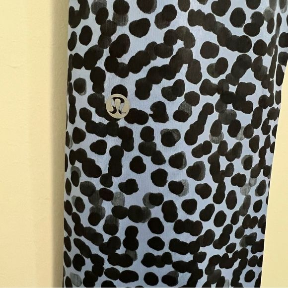 Lululemon All Sport Crop Legging Ace Spot  Lullaby Black - Picture 13 of 14